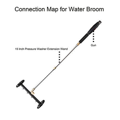 Dual-Function Undercarriage Cleaner with Swivel Wheel for Vehicle Owners