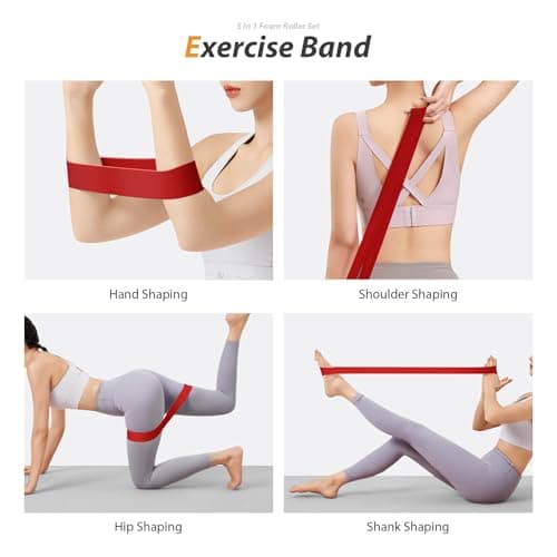 Deep Tissue Massage Set for Whole Body (Orange-Black)