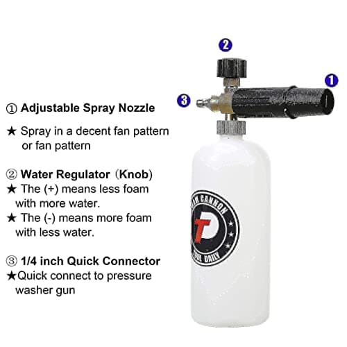 Pressure Washer Gun with Quick Connector for Daily Use