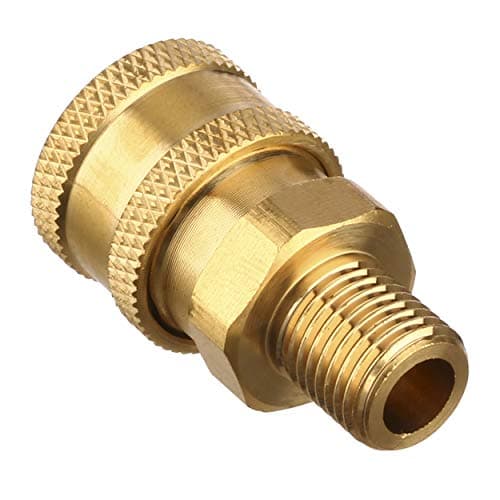 Tool Daily Pressure Washer Coupler, Quick Connect NPT Female to Male Thread, 5000 PSI, 2-Pack