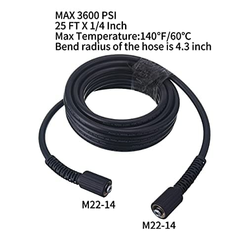 Deluxe High Pressure Washer Kit for Homeowners