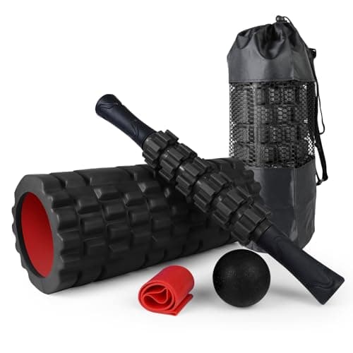 Deep Tissue Massage Set for Whole Body (Orange-Black)