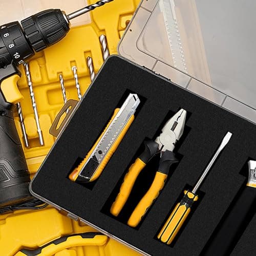 Simple Foam Inserts for Toolbox, Game Box, Camera Storage