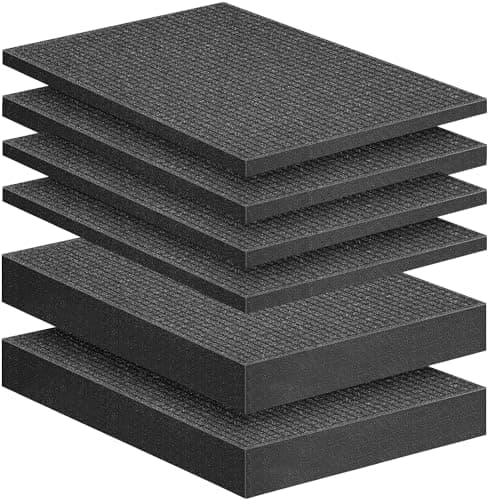 Simple Foam Inserts for Toolbox, Game Box, Camera Storage