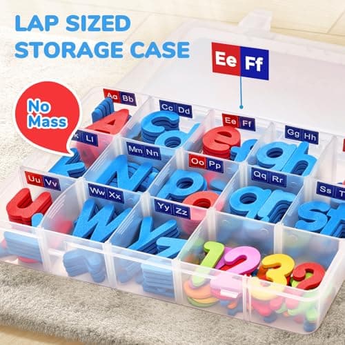 Gamenote Magnetic Letters Kit for Kids Learning and Spelling