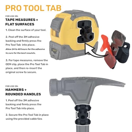 Precision Tool Tabs - Pack of 3 - Compatible with Various Tools