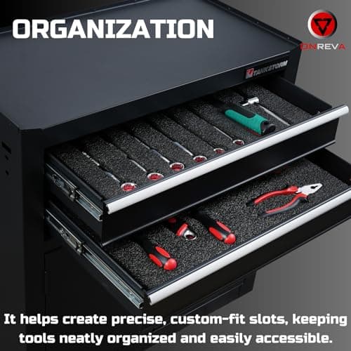TOOL BOX FOAM 3PACK FOR CASES, DRAWER LINER AND STORAGE