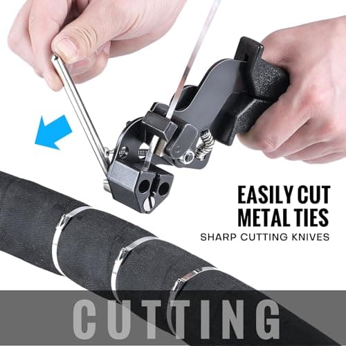 Stainless Steel Cable Tie Gun Kit for Industrial Use