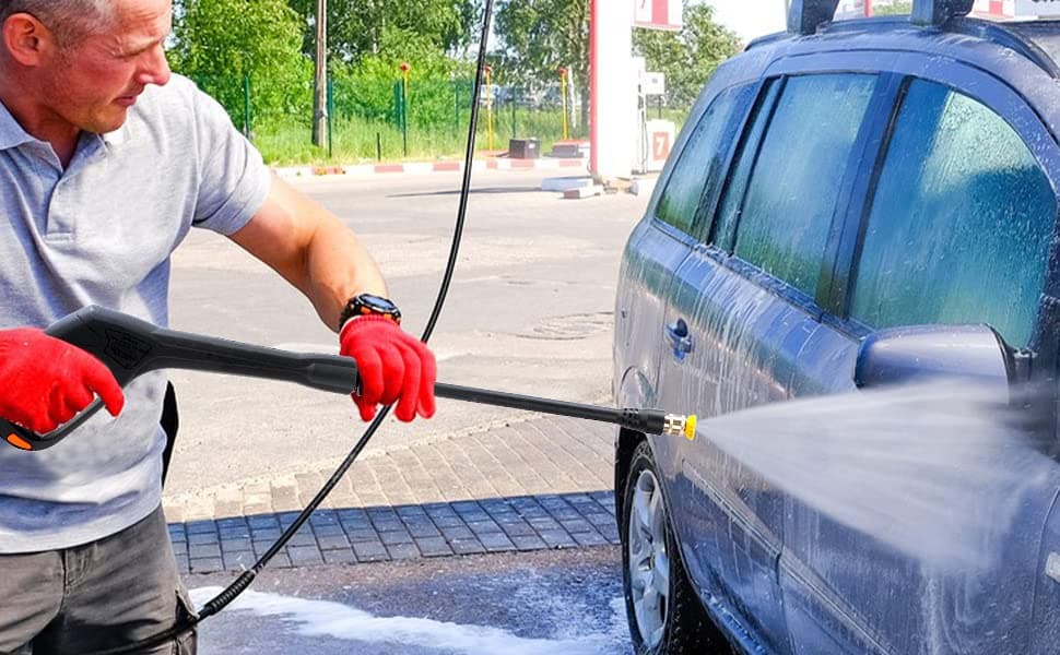 Pressure Washer Gun with Accessories for Home Use