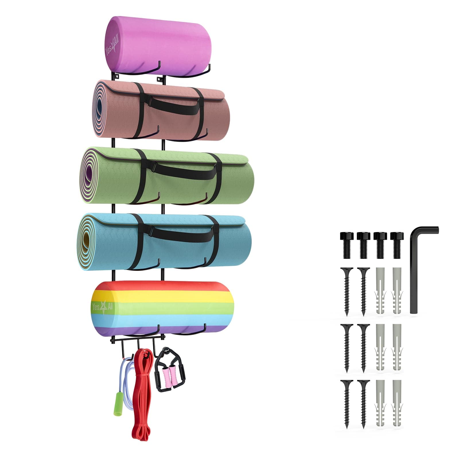 Soft-Density Foam Rollers for Muscle Massage, Yoga & Physical Therapy